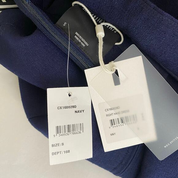 C/MEO Collective Navy Strapless Midi Dress - Picture 10 of 14